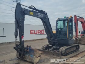 2019 Volvo ECR58D Mini Excavators For Auction: Leeds, UK – 30th April, 1st, 2nd & 3rd May 25