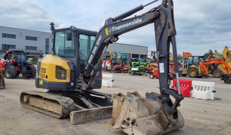 2022 Volvo ECR50F Mini Excavators For Auction: Leeds, UK – 30th April, 1st, 2nd & 3rd May 25 full