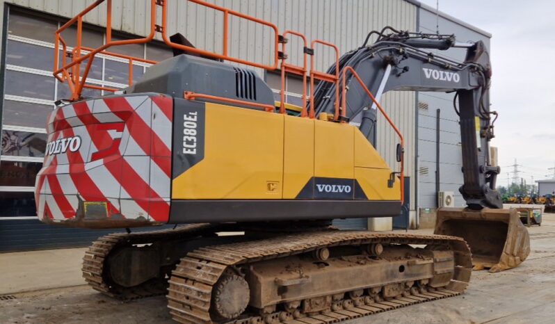 2018 Volvo EC380EL 20 Ton+ Excavators For Auction: Leeds, UK – 30th April, 1st, 2nd & 3rd May 25 full