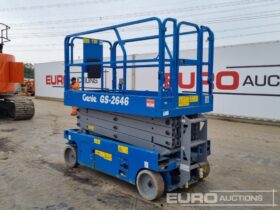2020 Genie GS2646 Manlifts For Auction: Leeds, UK – 30th April, 1st, 2nd & 3rd May 25 full