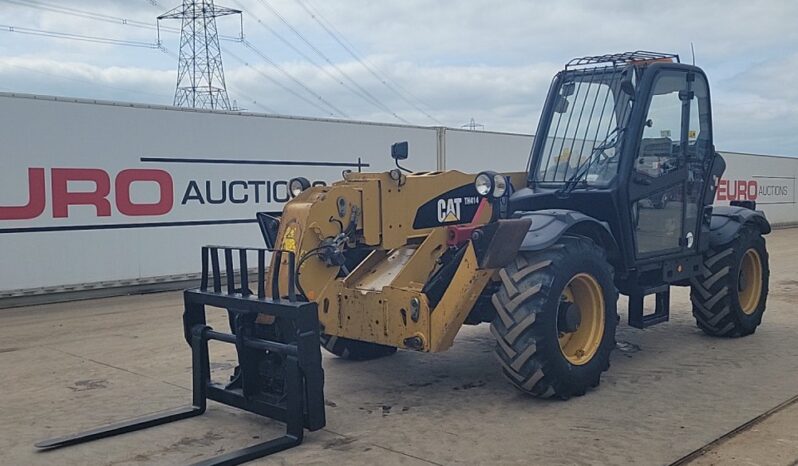 CAT TH414 Telehandlers For Auction: Leeds, UK – 30th April, 1st, 2nd & 3rd May 25