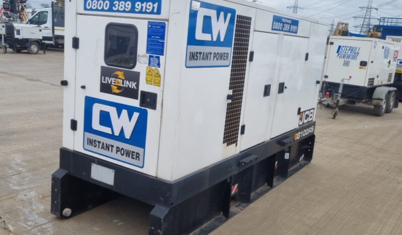 2019 JCB G100RS Generators For Auction: Leeds, UK – 30th April, 1st, 2nd & 3rd May 25