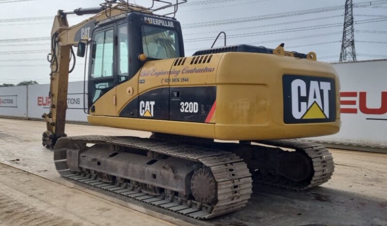 CAT 320DL 20 Ton+ Excavators For Auction: Leeds, UK – 30th April, 1st, 2nd & 3rd May 25 full