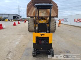 Unused 2024 JPC HT12 Micro Excavators For Auction: Leeds, UK – 30th April, 1st, 2nd & 3rd May 25 full