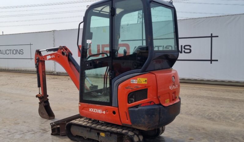 2016 Kubota KX016-4 Mini Excavators For Auction: Leeds, UK – 30th April, 1st, 2nd & 3rd May 25 full