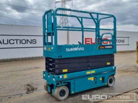 2022 Sunward SWSL1008DC Manlifts For Auction: Leeds, UK – 30th April, 1st, 2nd & 3rd May 25