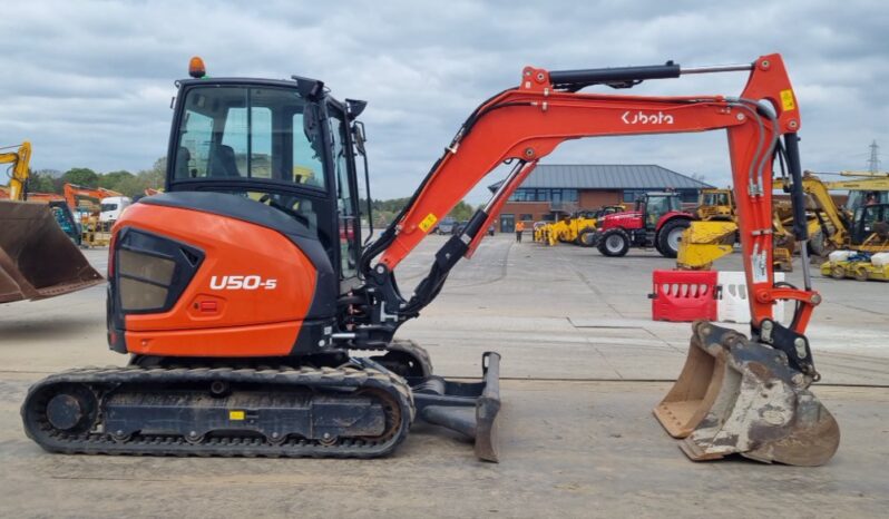 2023 Kubota U50-5 Mini Excavators For Auction: Leeds, UK – 30th April, 1st, 2nd & 3rd May 25 full