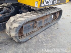 2019 JCB 15C-1 Mini Excavators For Auction: Leeds, UK – 30th April, 1st, 2nd & 3rd May 25 full