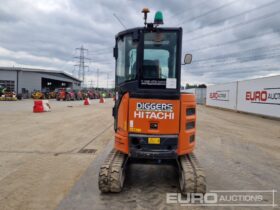 2019 Hitachi ZX26U-6 CR Mini Excavators For Auction: Leeds, UK – 30th April, 1st, 2nd & 3rd May 25 full