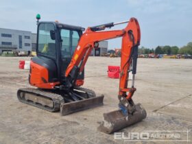 2016 Kubota U27-4 Mini Excavators For Auction: Leeds, UK – 30th April, 1st, 2nd & 3rd May 25 full