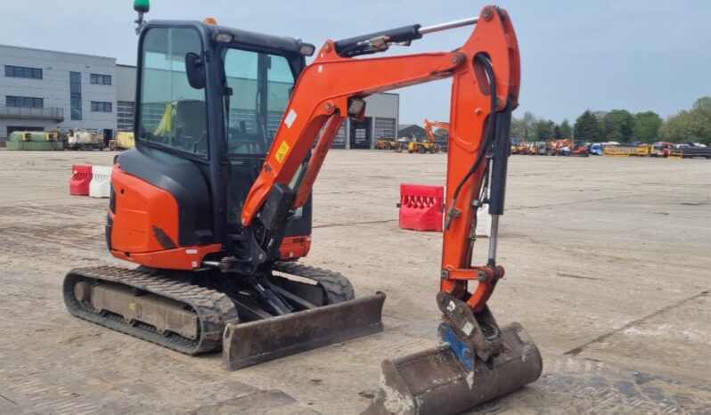 2016 Kubota U27-4 Mini Excavators For Auction: Leeds, UK – 30th April, 1st, 2nd & 3rd May 25 full