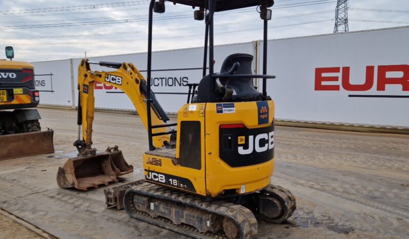 2020 JCB 18Z-1 Mini Excavators For Auction: Leeds, UK – 30th April, 1st, 2nd & 3rd May 25 full
