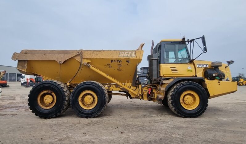 2012 Bell B30D Articulated Dumptrucks For Auction: Leeds, UK – 30th April, 1st, 2nd & 3rd May 25 full