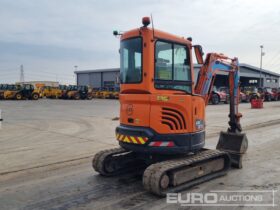 2018 Doosan DX27Z Mini Excavators For Auction: Leeds, UK – 30th April, 1st, 2nd & 3rd May 25 full