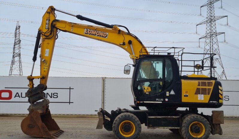 2019 JCB JS160W Wheeled Excavators For Auction: Leeds, UK – 30th April, 1st, 2nd & 3rd May 25 full