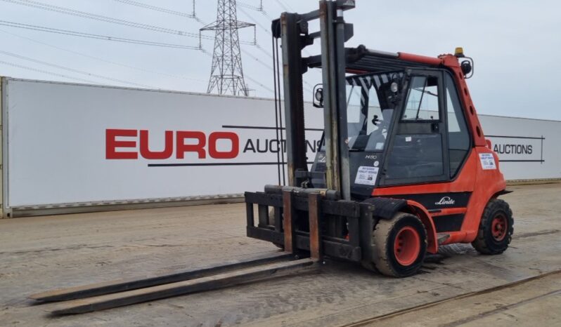 Linde H80D-02 Forklifts For Auction: Leeds, UK – 30th April, 1st, 2nd & 3rd May 25