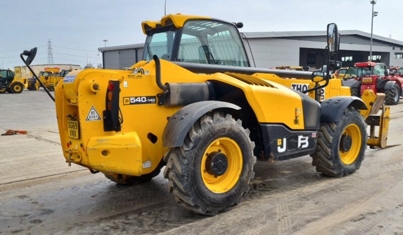 2019 JCB 540-140 Hi Viz Telehandlers For Auction: Leeds, UK – 30th April, 1st, 2nd & 3rd May 25 full