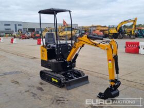 Unused 2024 JPC HT12 Micro Excavators For Auction: Leeds, UK – 30th April, 1st, 2nd & 3rd May 25 full