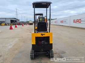 Unused 2024 JPC HT12 Micro Excavators For Auction: Leeds, UK – 30th April, 1st, 2nd & 3rd May 25 full