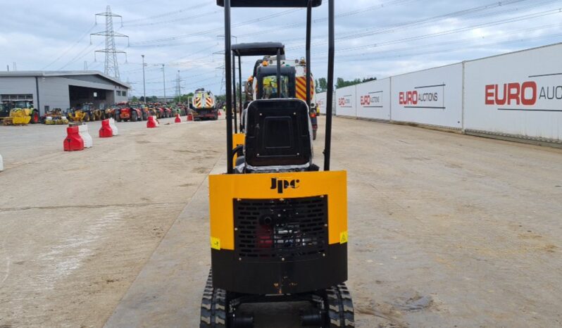 Unused 2024 JPC HT12 Micro Excavators For Auction: Leeds, UK – 30th April, 1st, 2nd & 3rd May 25 full