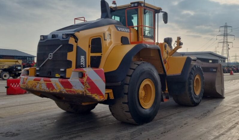 2019 Volvo L220H Wheeled Loaders For Auction: Leeds, UK – 30th April, 1st, 2nd & 3rd May 25 full