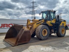 2019 Komatsu WA480-8 Wheeled Loaders For Auction: Leeds, UK – 30th April, 1st, 2nd & 3rd May 25