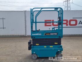 2022 Sunward SWSL0607 Manlifts For Auction: Leeds, UK – 30th April, 1st, 2nd & 3rd May 25 full