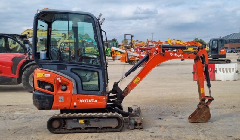 2016 Kubota KX016-4 Mini Excavators For Auction: Leeds, UK – 30th April, 1st, 2nd & 3rd May 25 full