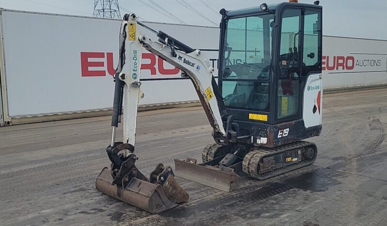 2019 Bobcat E19 Mini Excavators For Auction: Leeds, UK – 30th April, 1st, 2nd & 3rd May 25