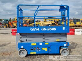 2019 Genie GS2646 Manlifts For Auction: Leeds, UK – 30th April, 1st, 2nd & 3rd May 25 full