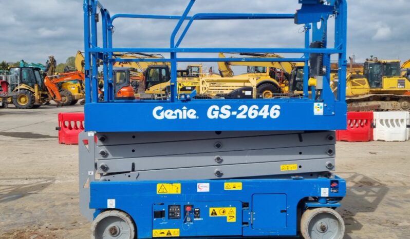 2019 Genie GS2646 Manlifts For Auction: Leeds, UK – 30th April, 1st, 2nd & 3rd May 25 full