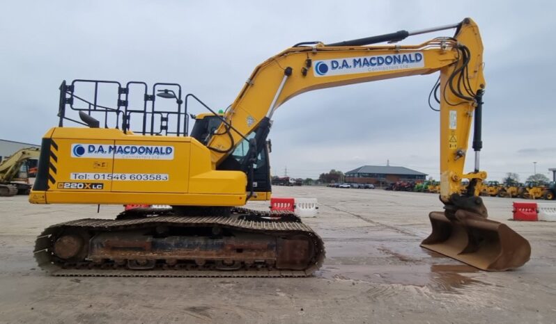 2022 JCB 220X L 20 Ton+ Excavators For Auction: Leeds, UK – 30th April, 1st, 2nd & 3rd May 25 full
