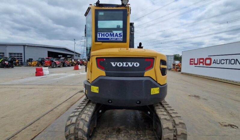 2019 Volvo ECR58D Mini Excavators For Auction: Leeds, UK – 30th April, 1st, 2nd & 3rd May 25 full