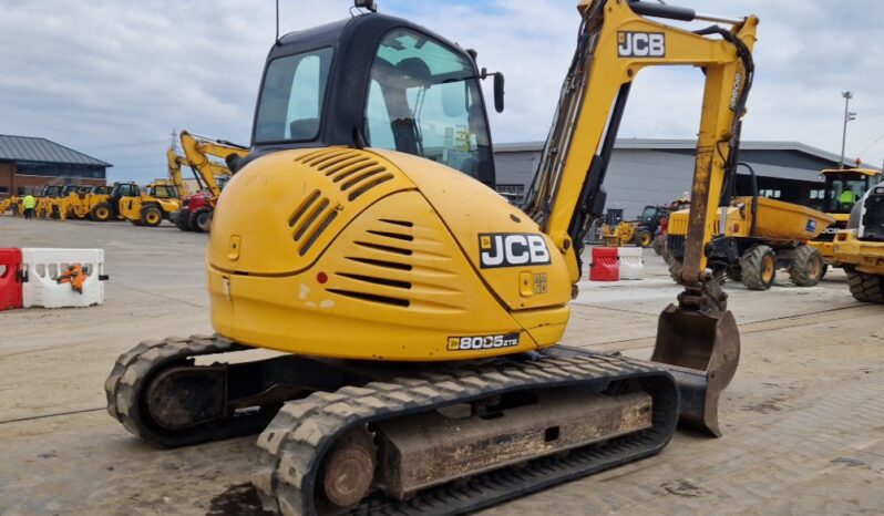 2012 JCB 8085 6 Ton+ Excavators For Auction: Leeds, UK – 30th April, 1st, 2nd & 3rd May 25 full