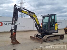 2020 Volvo ECR50D Mini Excavators For Auction: Leeds, UK – 30th April, 1st, 2nd & 3rd May 25