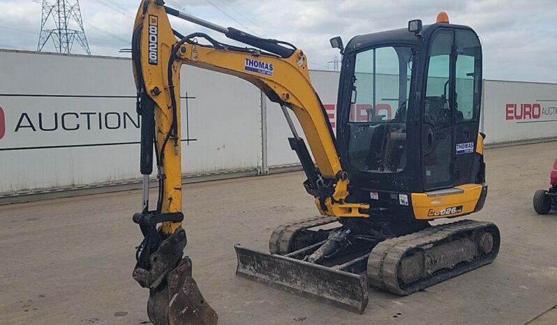 2018 JCB 8026CTS Mini Excavators For Auction: Leeds, UK – 30th April, 1st, 2nd & 3rd May 25
