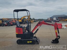 Unused 2024 JPC HT12 Micro Excavators For Auction: Leeds, UK – 30th April, 1st, 2nd & 3rd May 25 full