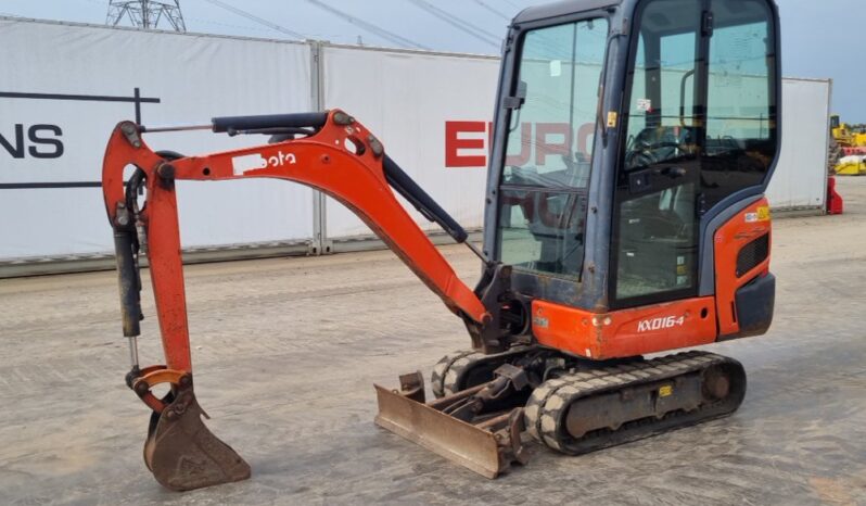 2016 Kubota KX016-4 Mini Excavators For Auction: Leeds, UK – 30th April, 1st, 2nd & 3rd May 25