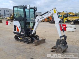 2023 Bobcat E19 Mini Excavators For Auction: Leeds, UK – 30th April, 1st, 2nd & 3rd May 25 full