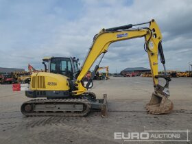2019 Wacker Neuson ET90 6 Ton+ Excavators For Auction: Leeds, UK – 30th April, 1st, 2nd & 3rd May 25 full