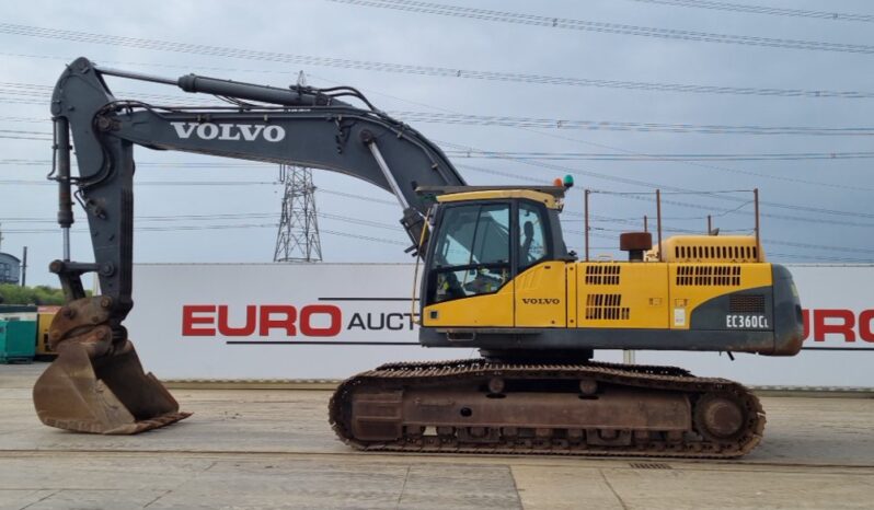 Volvo EC360CL 20 Ton+ Excavators For Auction: Leeds, UK – 30th April, 1st, 2nd & 3rd May 25 full