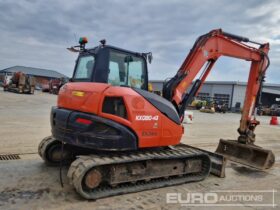 2019 Kubota KX080-4A 6 Ton+ Excavators For Auction: Leeds, UK – 30th April, 1st, 2nd & 3rd May 25 full