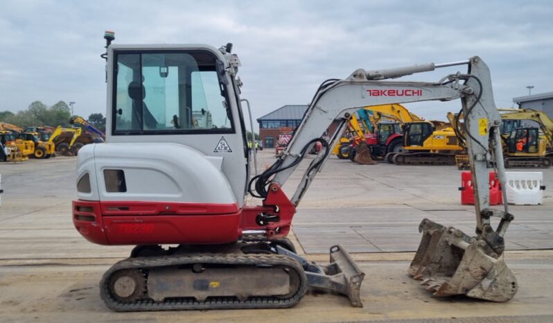 2020 Takeuchi TB230 Mini Excavators For Auction: Leeds, UK – 30th April, 1st, 2nd & 3rd May 25 full