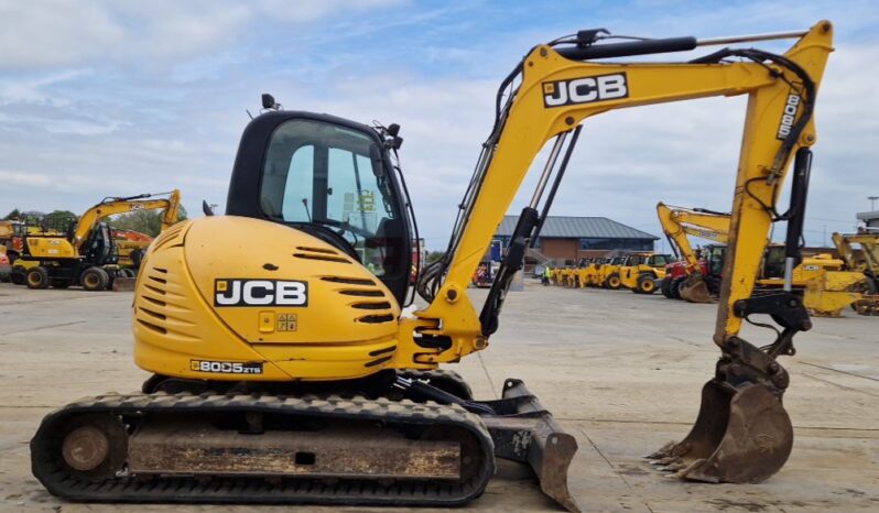 2012 JCB 8085 6 Ton+ Excavators For Auction: Leeds, UK – 30th April, 1st, 2nd & 3rd May 25 full