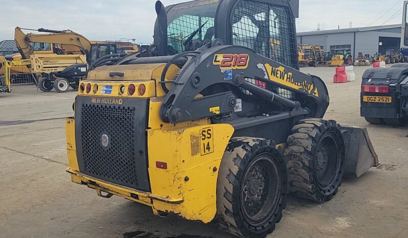 2019 New Holland L218 Skidsteer Loaders For Auction: Leeds, UK – 30th April, 1st, 2nd & 3rd May 25 full