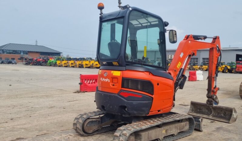 2016 Kubota U27-4 Mini Excavators For Auction: Leeds, UK – 30th April, 1st, 2nd & 3rd May 25 full