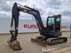 2019 Volvo ECR58D Mini Excavators For Auction: Leeds, UK – 30th April, 1st, 2nd & 3rd May 25