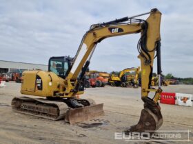 2016 CAT 308E2CR 6 Ton+ Excavators For Auction: Leeds, UK – 30th April, 1st, 2nd & 3rd May 25 full