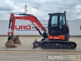 2023 Kubota U50-5 Mini Excavators For Auction: Leeds, UK – 30th April, 1st, 2nd & 3rd May 25 full