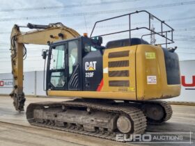 2017 CAT 320FL 20 Ton+ Excavators For Auction: Leeds, UK – 30th April, 1st, 2nd & 3rd May 25 full